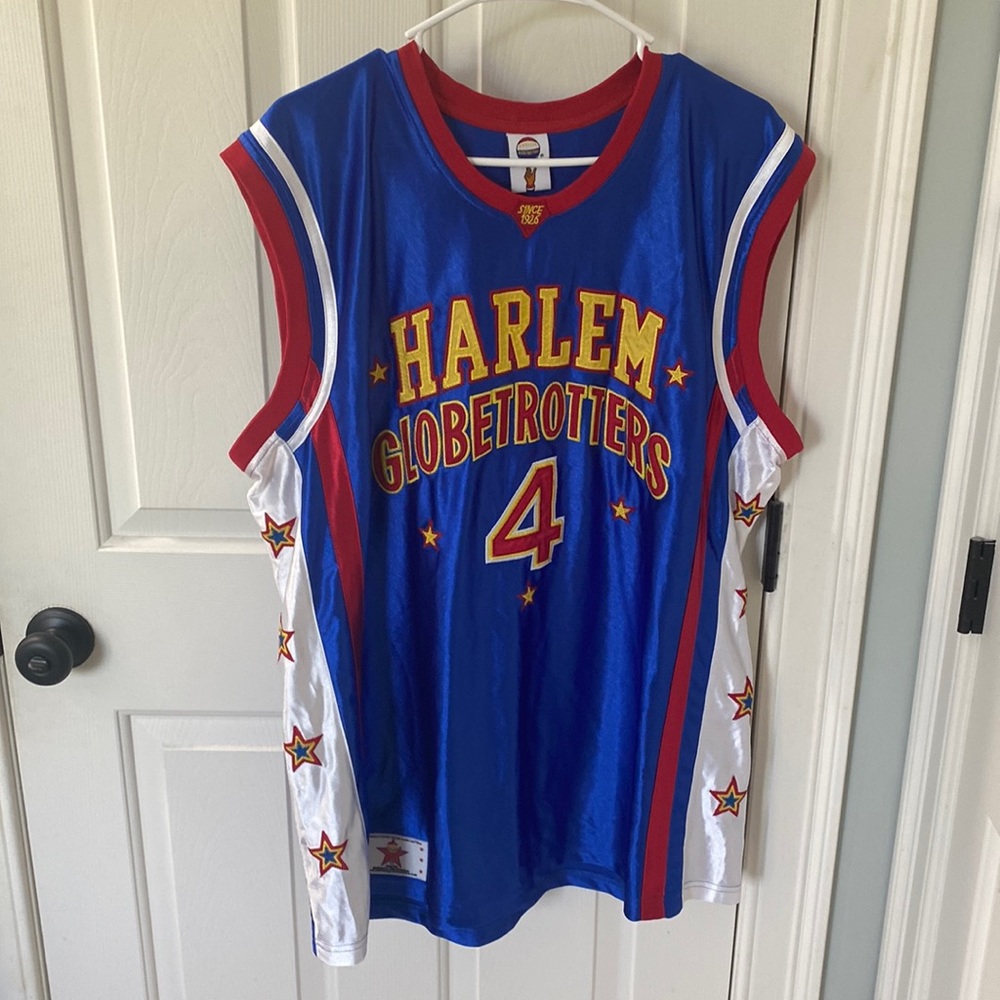 Official Harlem Globetrotters Jersey “Flight Time” Size L